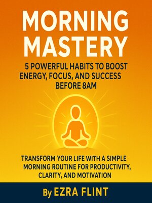 cover image of Morning Mastery